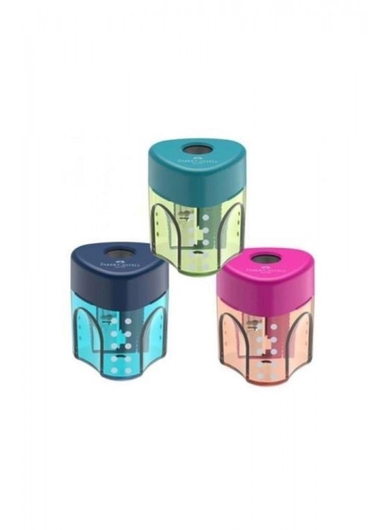 Faber-Castell Kalemtıraş Grip Auto Mini Pastel 24 Faber-Castell Kalemtıraş Grip Auto Mini Pastel 24