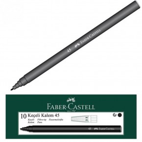 Faber-Castell Keçeli Kalem Siyah 5061 155002 (1 Adet)