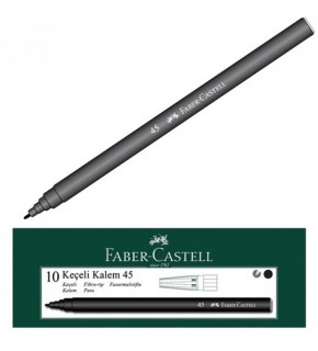 Faber-Castell Keçeli Kalem Siyah 5061 155002 (1 Adet)
