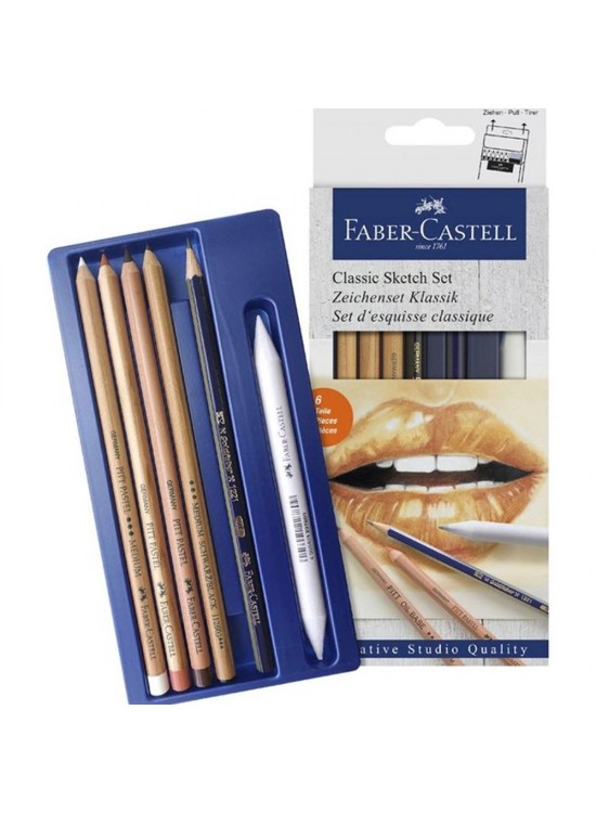 Faber-Castell Kömür Sketch Seti