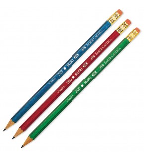 Faber-Castell Kurşun Kalem 2120 Köseli Silgili 2120 (1 Adet)
