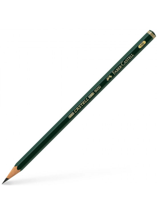 Faber-Castell Kurşun Kalem Dereceli HB 9000 (1 Adet)