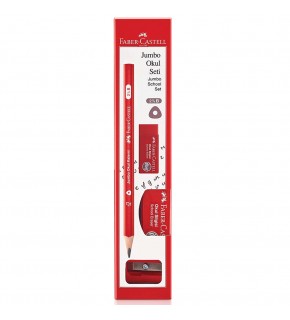 Faber-Castell Kurşun Kalem Jumbo Okul Kalemi Seti