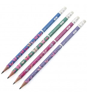 Faber-Castell Kurşun Kalem Kelebek Silgili 2B 5244 000049 (1 Adet)
