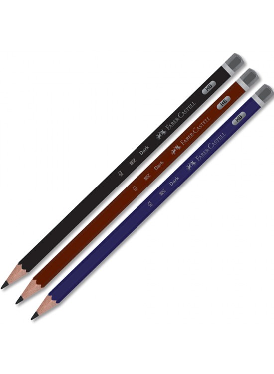 Faber-Castell Kurşun Kalem Mercanlı Dark HB Bandrol 5244 000078 (1 Adet)