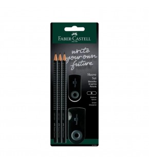 Faber-Castell Kurşun Kalem Ofis Seti Siyah 2024