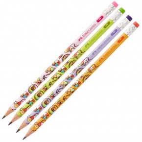 Faber-Castell Kurşun Kalem Silgili Jimnastik 2B (1 Adet)