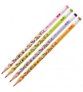 Faber-Castell Kurşun Kalem Silgili Jimnastik 2B (1 Adet)