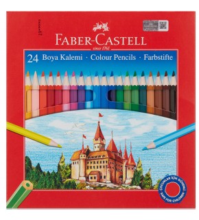 Faber-Castell Kuru Boya Karton 24 Renk 5171 116324