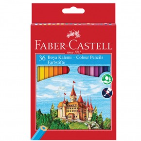 Faber-Castell Kuru Boya Karton 36 Lı 5171 00001