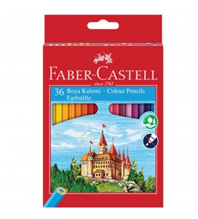 Faber-Castell Kuru Boya Karton 36 Lı 5171 00001
