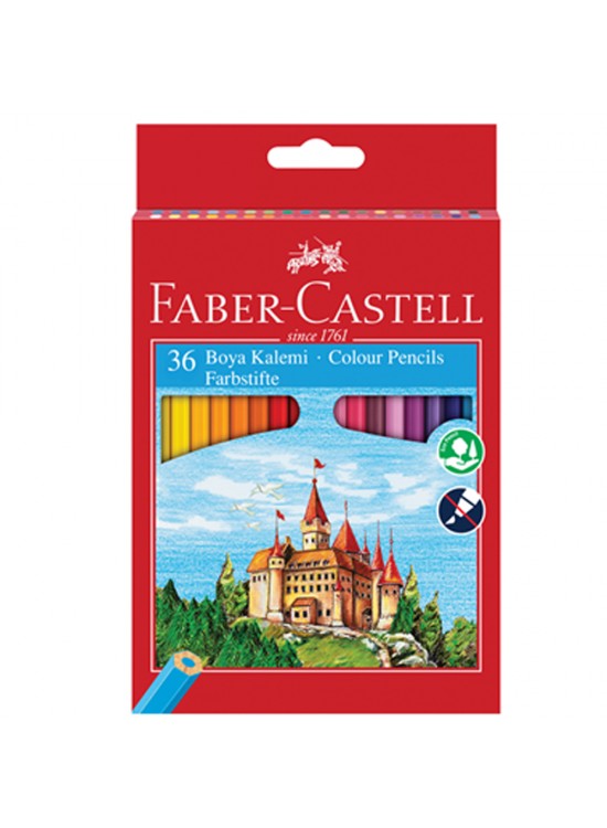 Faber-Castell Kuru Boya Karton 36 Lı 5171 00001