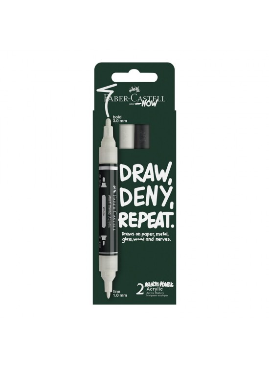 Faber-Castell Markör Multimark Akrilik 2 Bls. 5600186011000