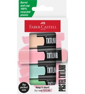 Faber-Castell Mini Textliner Karton Sta,Pastel 60 Lı