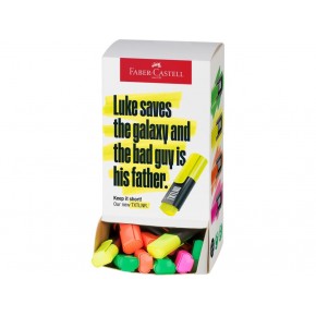 Faber-Castell Mini Textliner Karton Stant,Neon,60 Lı