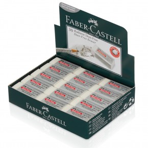 Faber-Castell Öğrenci Silgisi Dust Free Beyaz 18 71 30 (1 Adet)