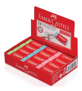 Faber-Castell Öğrenci Silgisi Dust Free Renkli 18 71 25 (1 Adet)
