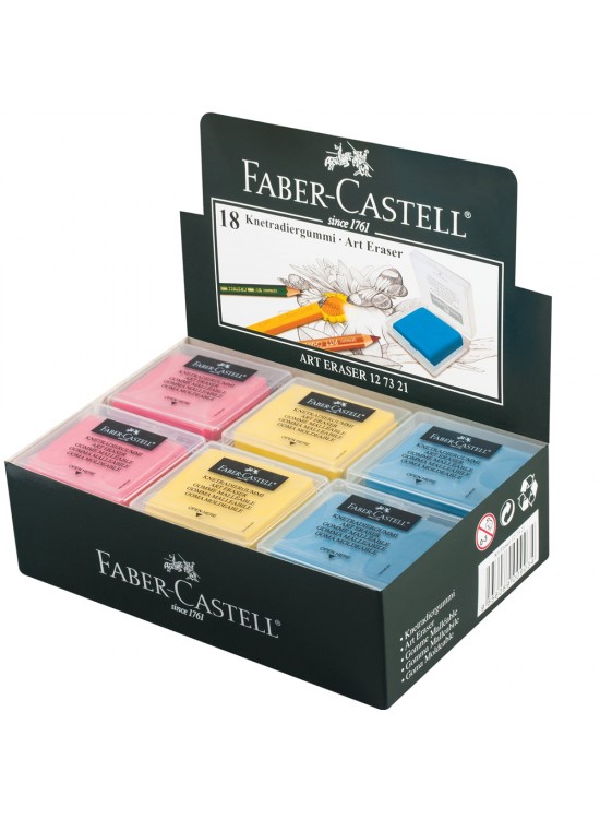 Faber-Castell Öğrenci Silgisi Hamur Renkli 18 73 21 (1 Adet)