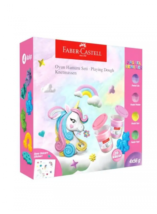 Faber-Castell Oyun Hamuru Seti Unicorn 5170 000048