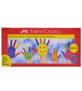 Faber-Castell Parmak Boyası 45 ML 6 Renk 5170 160422