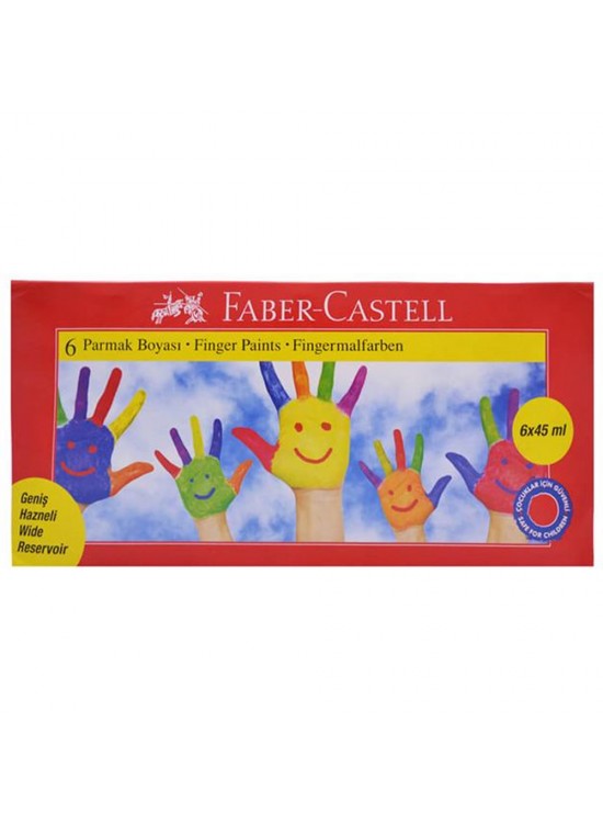 Faber-Castell Parmak Boyası 45 ML 6 Renk 5170 160422