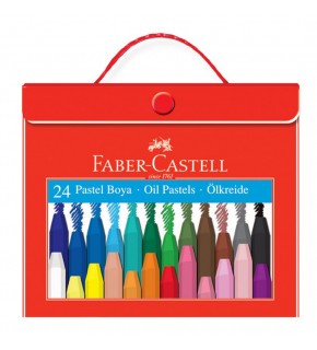 Faber-Castell Pastel Boya Çantalı Köşeli 18 Renk 5281 125119
