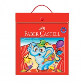 Faber-Castell Pastel Boya Plastik Çantalı 36Lı 5281125137000