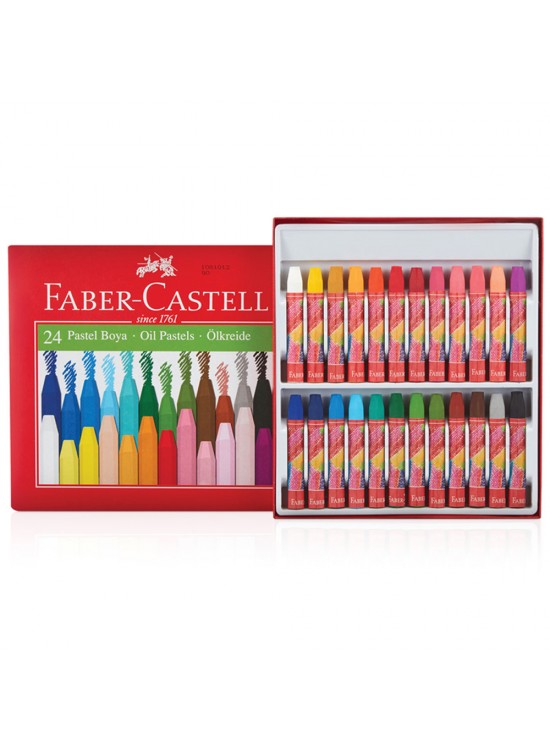 Faber-Castell Pastel Boya Red Line Karton Kutu Köşeli 24 Renk 5282 125324 Faber-Castell Pastel Boya Red Line Karton Kutu Köşeli 24 Renk 5282 125324