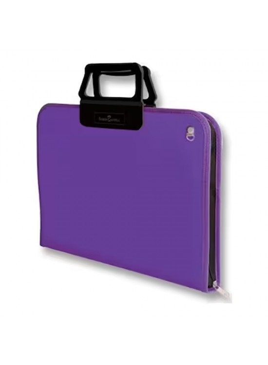 Faber-Castell Proje Çantası 38x55 Cm Mor 5177191910000 Faber-Castell Proje Çantası 38x55 Cm Mor 5177191910000