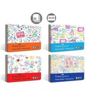 Faber-Castell Resim Defteri Plastik Kapak 2023 35x50