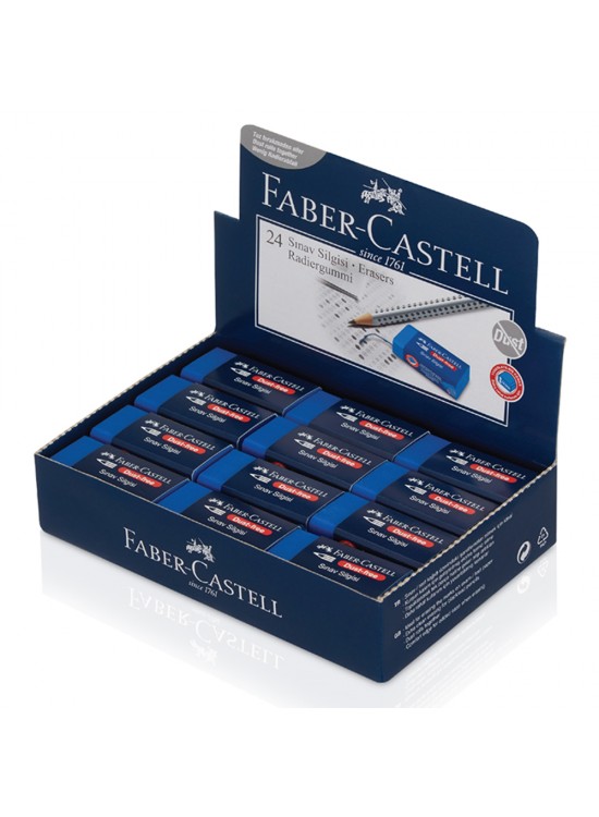 Faber-Castell Sınav Silgisi Dust Free Mavi (18 72 02) 5130187170 (1 Adet)
