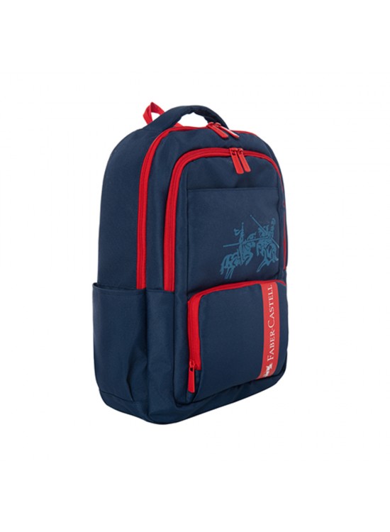 Faber-Castell Sırt Çantası Line Lacivert Kırmızı