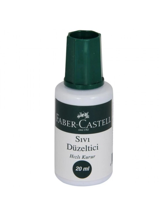 Faber-Castell Sıvı Düzeltici 20 ML 5088 169300 (1 Adet)