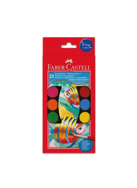 Faber-Castell Sulu Boya Büyük Boy 21 Renk 5292125021