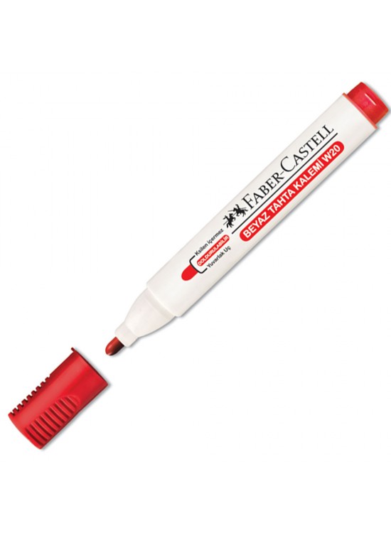 Faber-Castell Tahta Kalemi W20 Kırmızı (1 Adet)