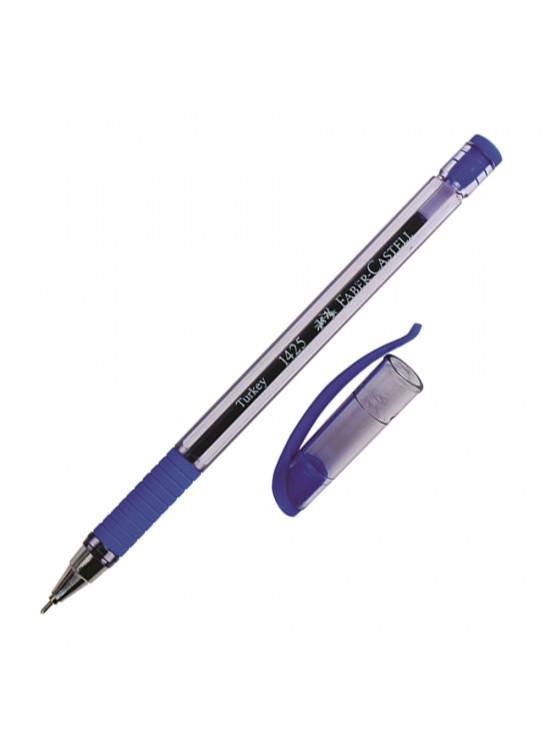 Faber-Castell Tükenmez Kalem İğne Uç Mavi 1425 1100.90972 (1 Adet)