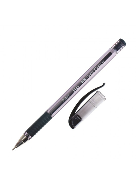 Faber-Castell Tükenmez Kalem İğne Uç Siyah 1425 (1 Adet) Faber-Castell Tükenmez Kalem İğne Uç Siyah 1425 (1 Adet)
