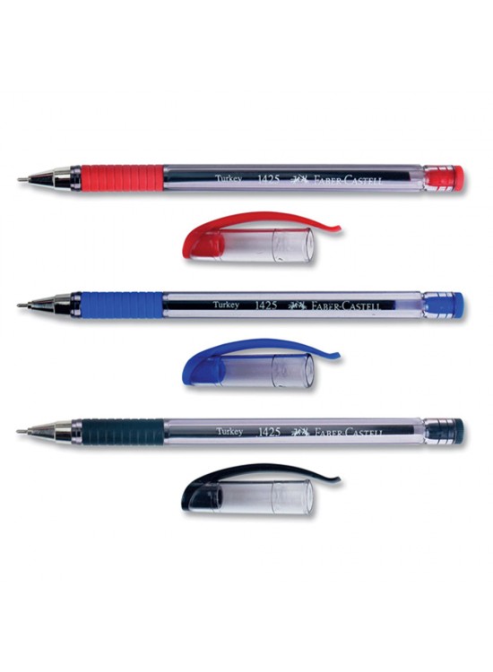 Faber-Castell Tükenmez Kalem İğne Uç Siyah 1425 1100.90973 (1 Adet) Faber-Castell Tükenmez Kalem İğne Uç Siyah 1425 1100.90973 (1 Adet)