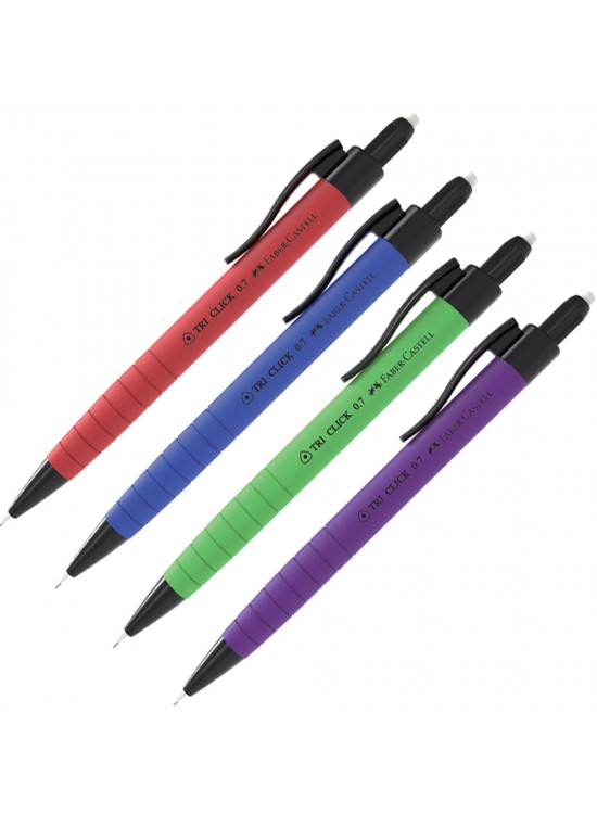 Faber-Castell Versatil Kalem Tri-click Rubberized 0.7 MM (1 Adet)