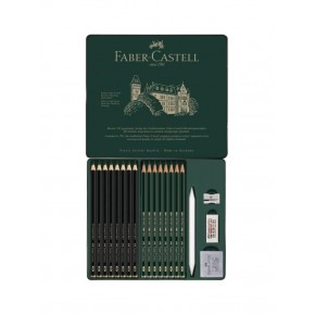 Faber Dereceli Kalem Pitt Graphite Matt Set 20X 5165115224000