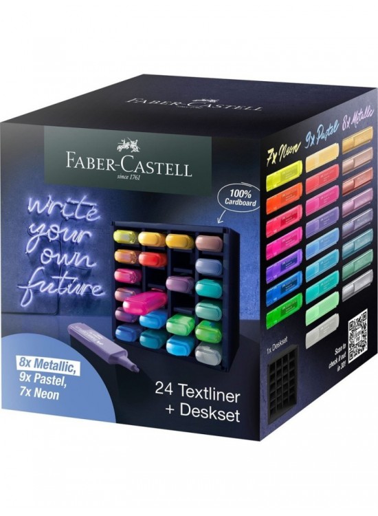 Faber Fosforlu Kalem 46 24 Lü Masa Seti 5030254602000