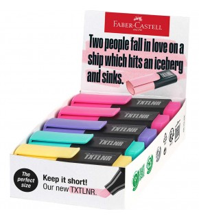 Faber Fosforlu Kalem Mini 10 Mixed Pastel B 5030154212000