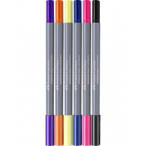 Faber-Castell Markör Aqua Çift Uç X6 Fantsy 5188164526000