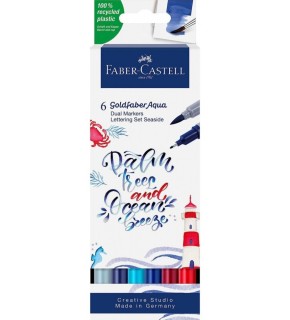 Faber Markör Aqua Çift Uç X6 Sea 5188164519000