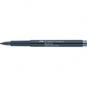 Faber-Castell Metalik Markör Deniz Mavisi  5040160753000 (1 Adet)