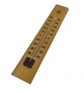 Factory Ahşap Termometre 4.5X25Cm Th905