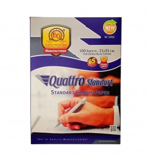 Factory Karbon kağıt Standart 21x31 Cm Mavi Sc1050-l
