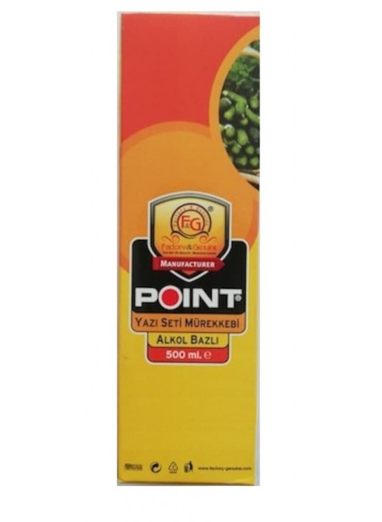 Factory Market Yazı Seti Mürk.(su Bazlı)siyah 500 Ml.