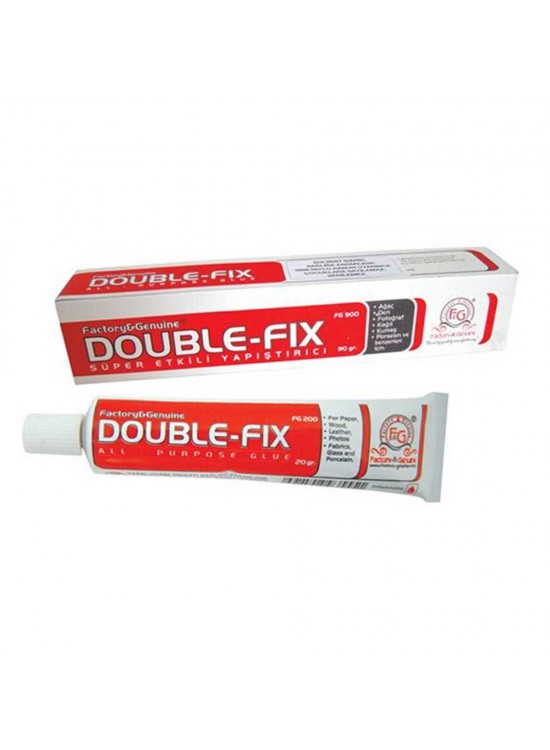 Factory Sıvı Yapıştırıcı Double Fix Süper Etkili 20 Gr (1 Adet)