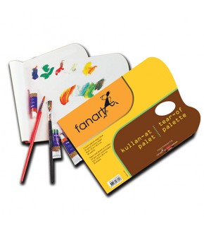 Fanart Academy Kullan-At Kağıt Palet 22,8x30.5 Cm F-9250.501